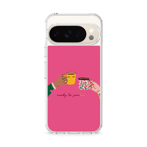 スリムプロテクションケース［ Teatime - Pink ］