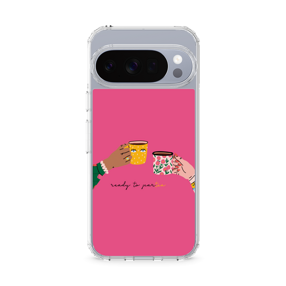 スリムプロテクションケース［ Teatime - Pink ］