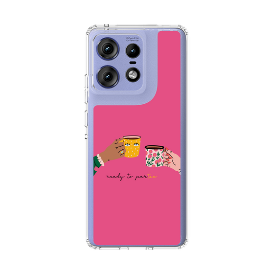 スリムプロテクションケース［ Teatime - Pink ］