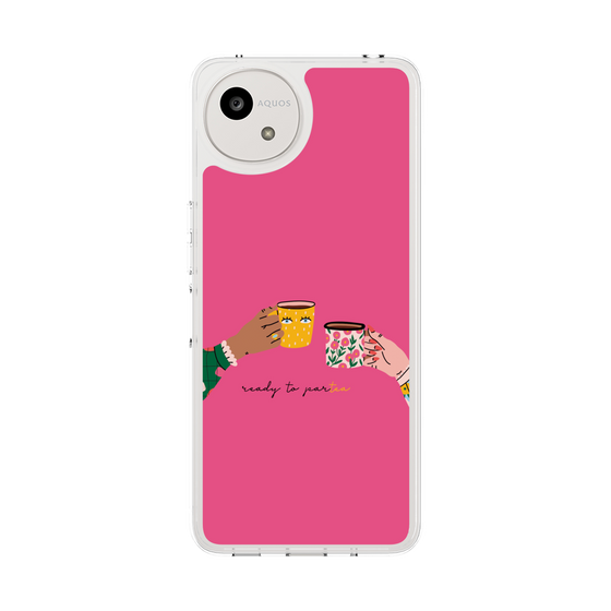 スリムプロテクションケース［ Teatime - Pink ］