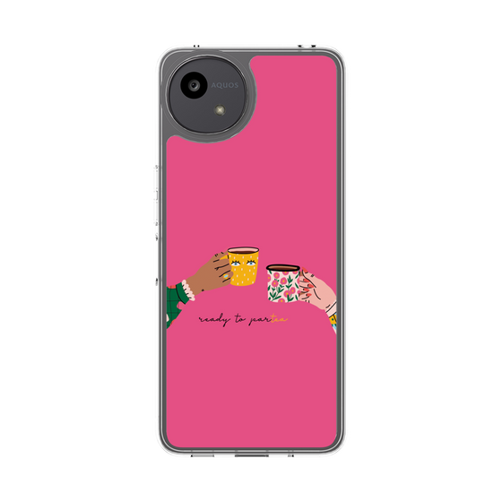 スリムプロテクションケース［ Teatime - Pink ］