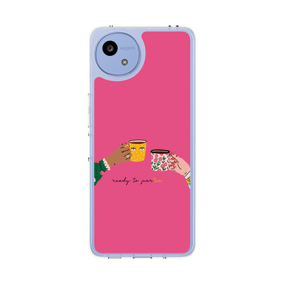 スリムプロテクションケース［ Teatime - Pink ］