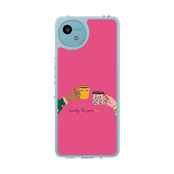 スリムプロテクションケース［ Teatime - Pink ］