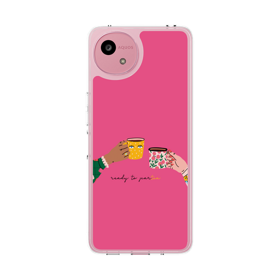 スリムプロテクションケース［ Teatime - Pink ］