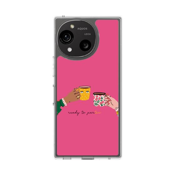 スリムプロテクションケース［ Teatime - Pink ］