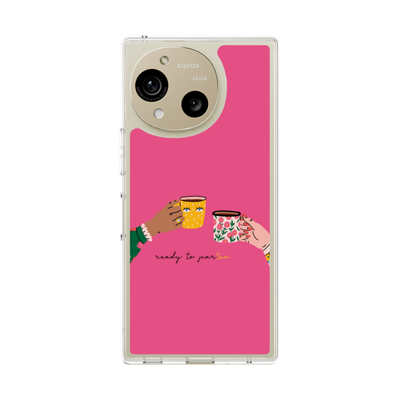 スリムプロテクションケース［ Teatime - Pink ］