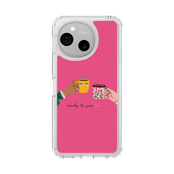 スリムプロテクションケース［ Teatime - Pink ］