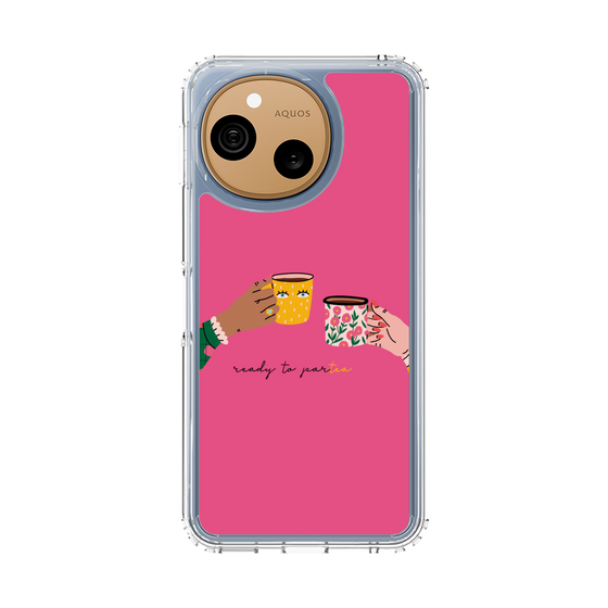 スリムプロテクションケース［ Teatime - Pink ］