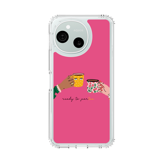 スリムプロテクションケース［ Teatime - Pink ］