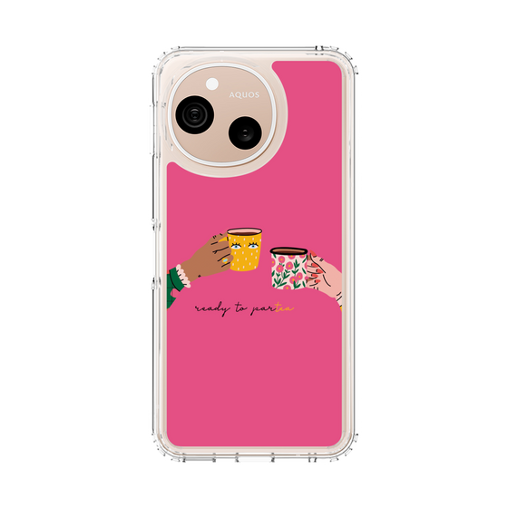 スリムプロテクションケース［ Teatime - Pink ］