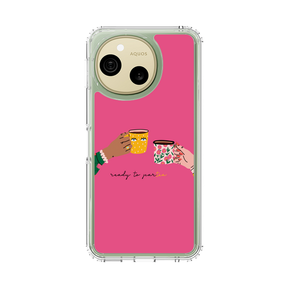 スリムプロテクションケース［ Teatime - Pink ］