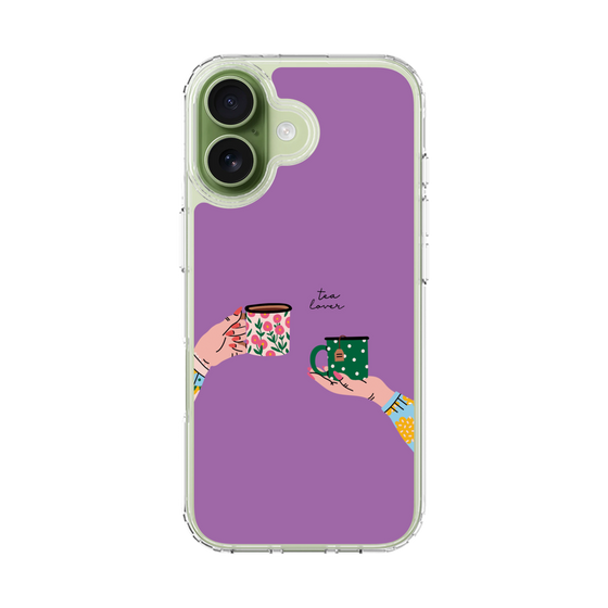 スリムプロテクションケース［ Teatime - Purple ］