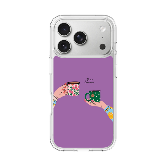 スリムプロテクションケース［ Teatime - Purple ］