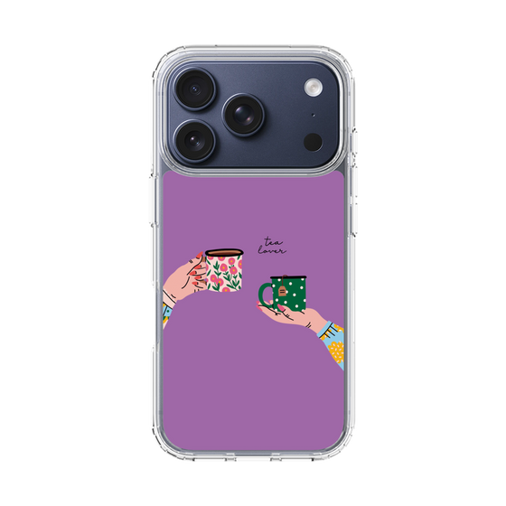 スリムプロテクションケース［ Teatime - Purple ］