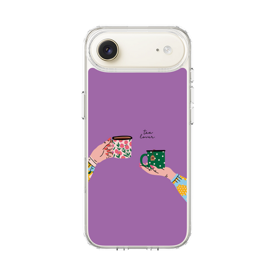 スリムプロテクションケース［ Teatime - Purple ］