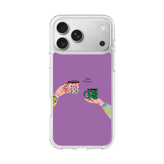 スリムプロテクションケース［ Teatime - Purple ］