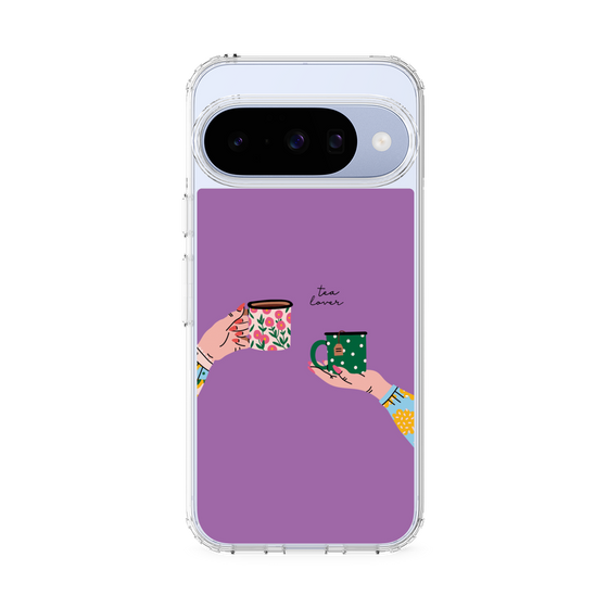 スリムプロテクションケース［ Teatime - Purple ］