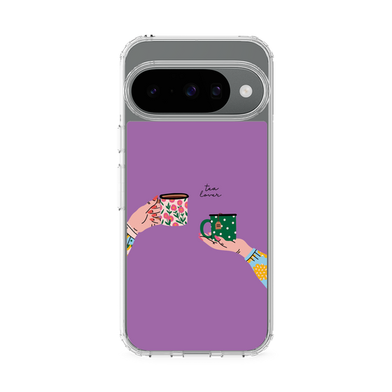 スリムプロテクションケース［ Teatime - Purple ］