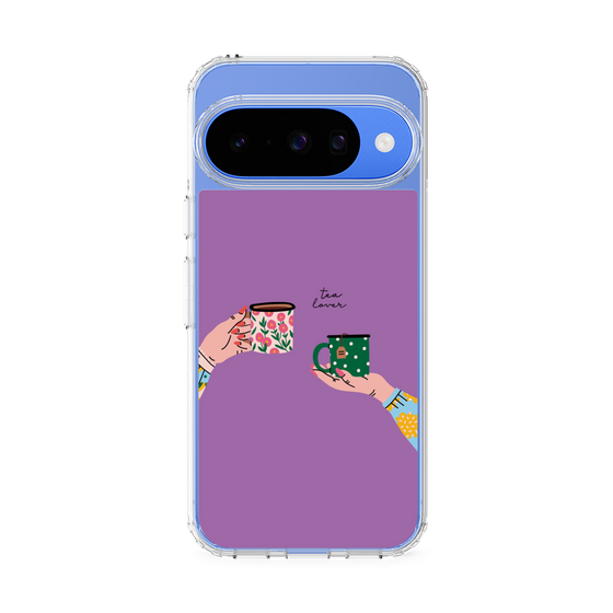 スリムプロテクションケース［ Teatime - Purple ］