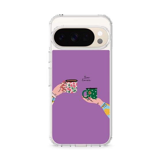 スリムプロテクションケース［ Teatime - Purple ］