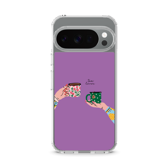 スリムプロテクションケース［ Teatime - Purple ］