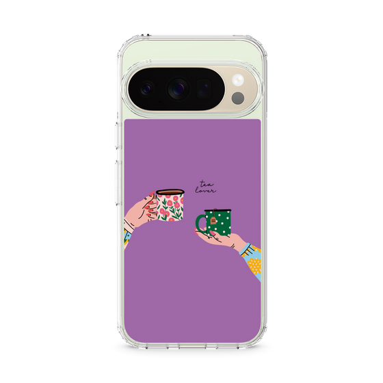 スリムプロテクションケース［ Teatime - Purple ］