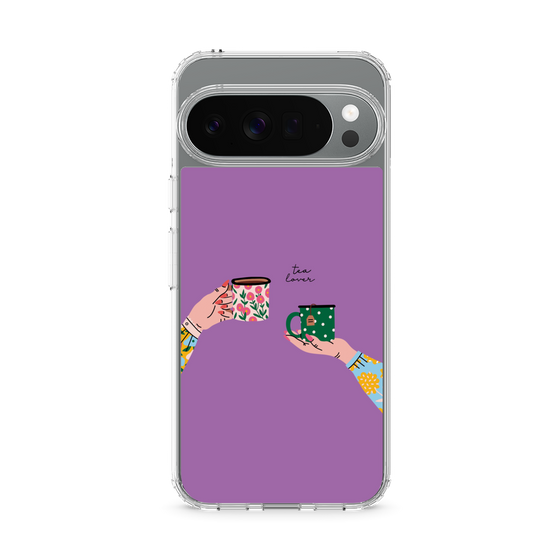 スリムプロテクションケース［ Teatime - Purple ］