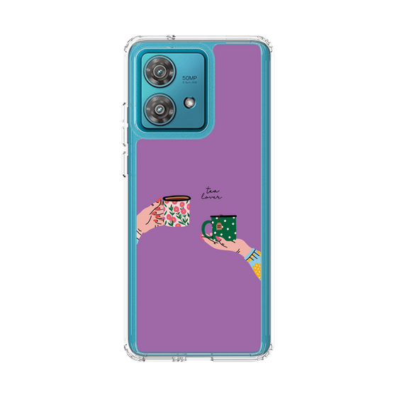 スリムプロテクションケース［ Teatime - Purple ］