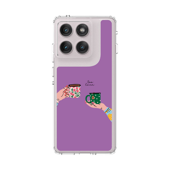 スリムプロテクションケース［ Teatime - Purple ］