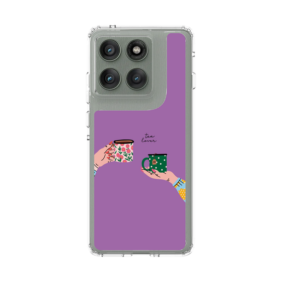 スリムプロテクションケース［ Teatime - Purple ］