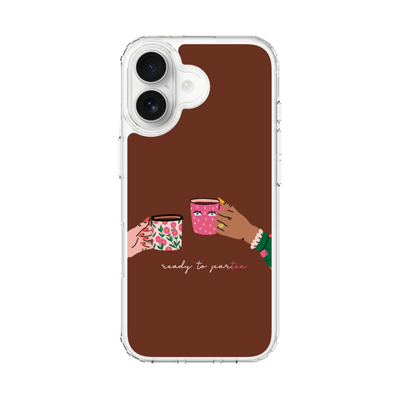 スリムプロテクションケース［ Teatime - Brown ］