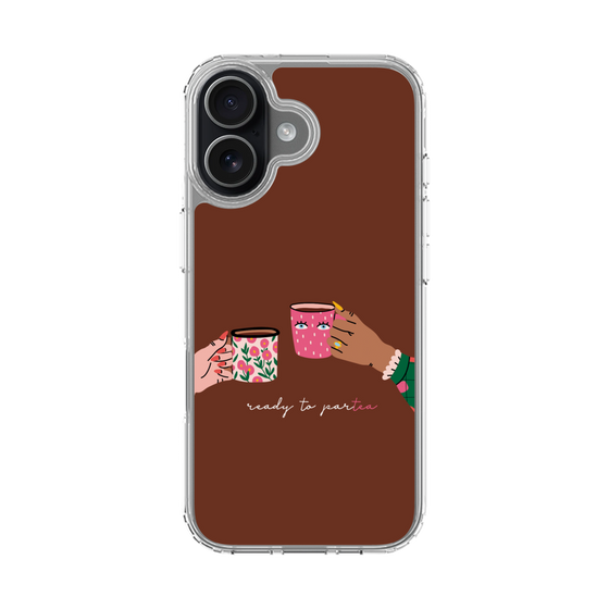 スリムプロテクションケース［ Teatime - Brown ］