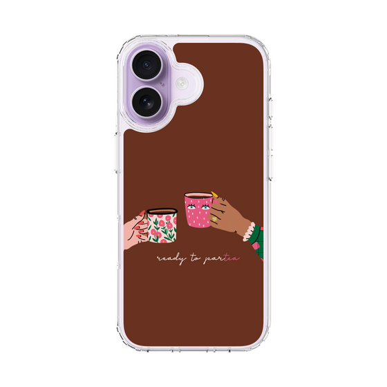 スリムプロテクションケース［ Teatime - Brown ］