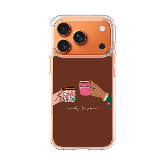 スリムプロテクションケース［ Teatime - Brown ］