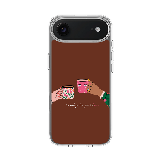 スリムプロテクションケース［ Teatime - Brown ］