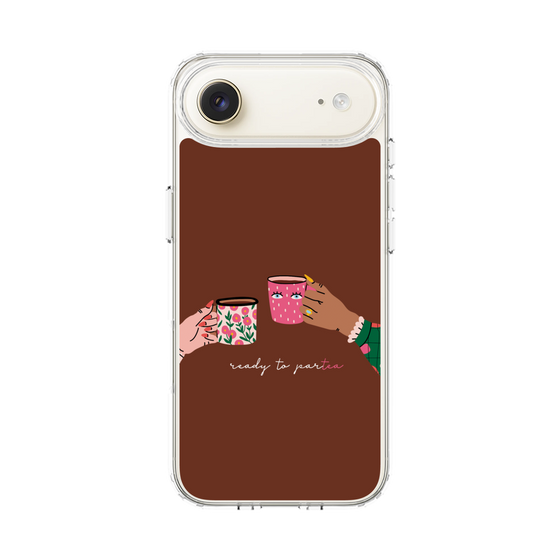 スリムプロテクションケース［ Teatime - Brown ］