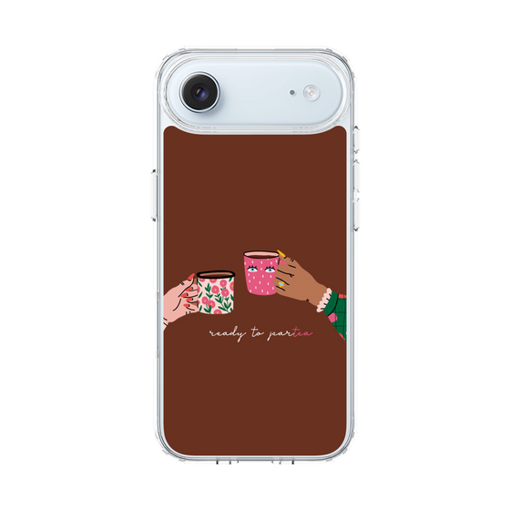 スリムプロテクションケース［ Teatime - Brown ］