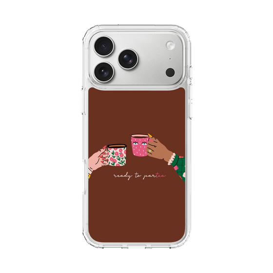 スリムプロテクションケース［ Teatime - Brown ］