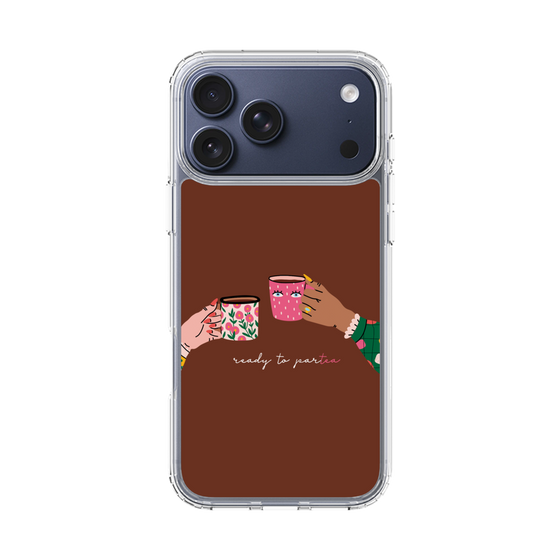 スリムプロテクションケース［ Teatime - Brown ］