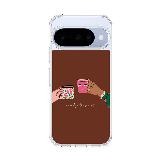 スリムプロテクションケース［ Teatime - Brown ］