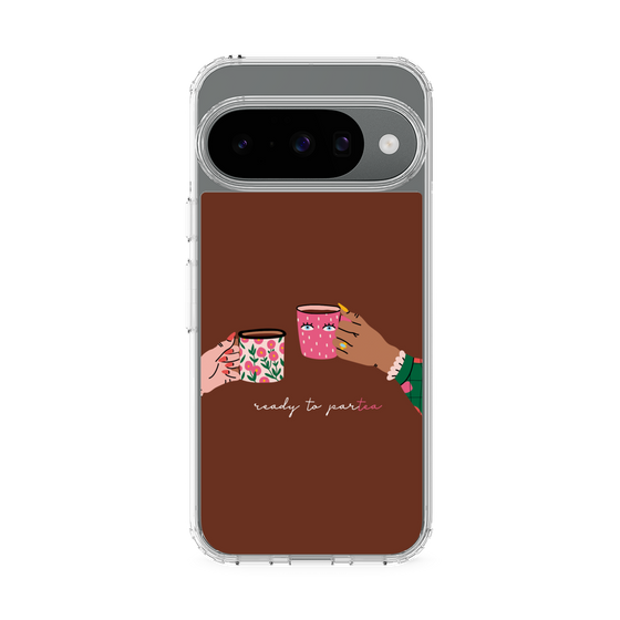 スリムプロテクションケース［ Teatime - Brown ］