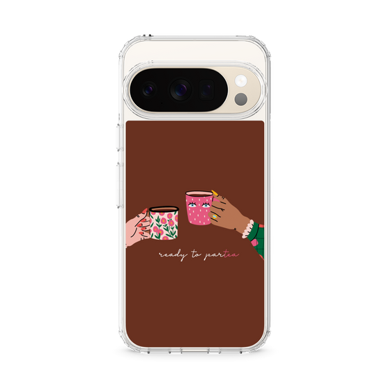 スリムプロテクションケース［ Teatime - Brown ］