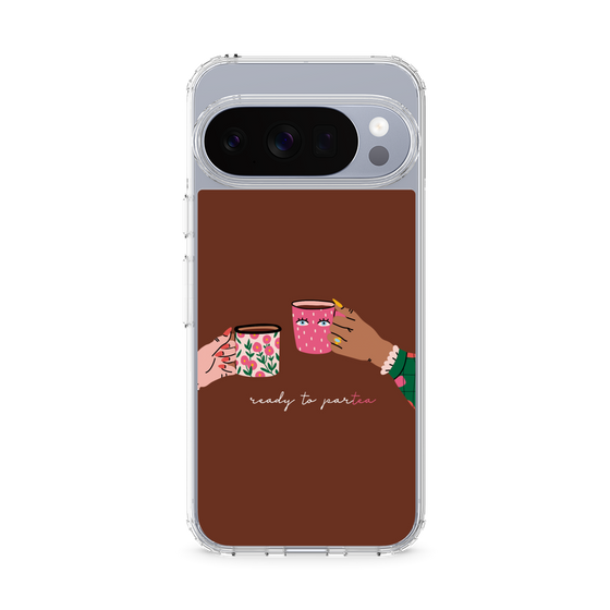 スリムプロテクションケース［ Teatime - Brown ］