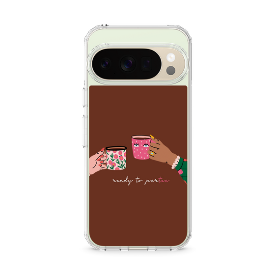 スリムプロテクションケース［ Teatime - Brown ］