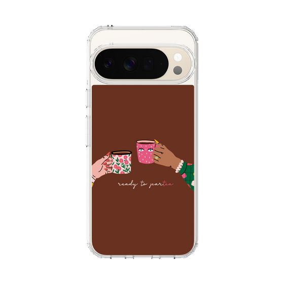 スリムプロテクションケース［ Teatime - Brown ］