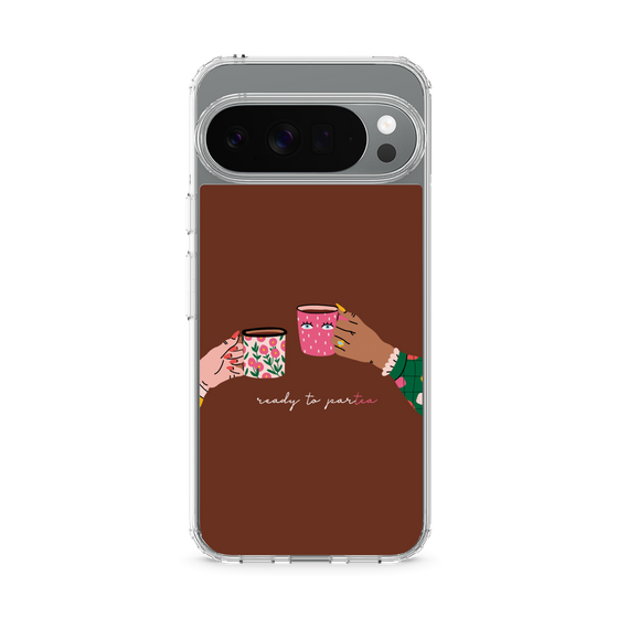 スリムプロテクションケース［ Teatime - Brown ］