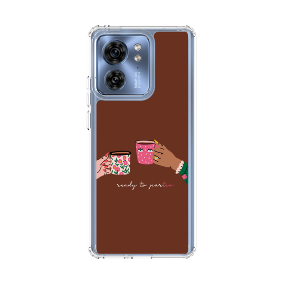 スリムプロテクションケース［ Teatime - Brown ］