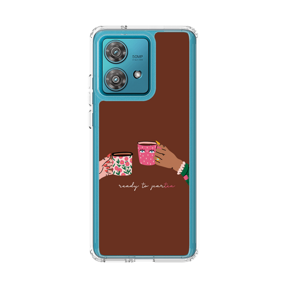 スリムプロテクションケース［ Teatime - Brown ］
