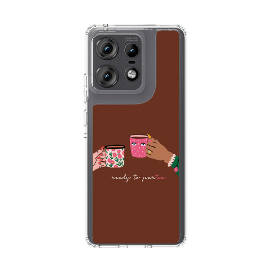 スリムプロテクションケース［ Teatime - Brown ］