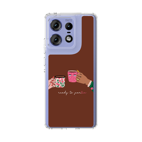 スリムプロテクションケース［ Teatime - Brown ］